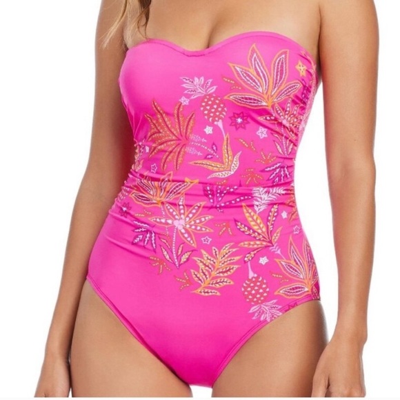 Bleu Rod Beattie Other - Bleu Rod Beattie Dahlia One Piece Bathing Suit
